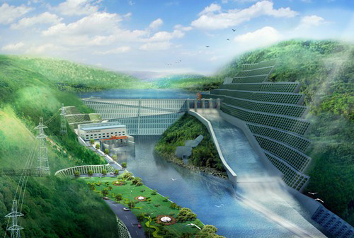 嘉定老挝南塔河1号水电站项目